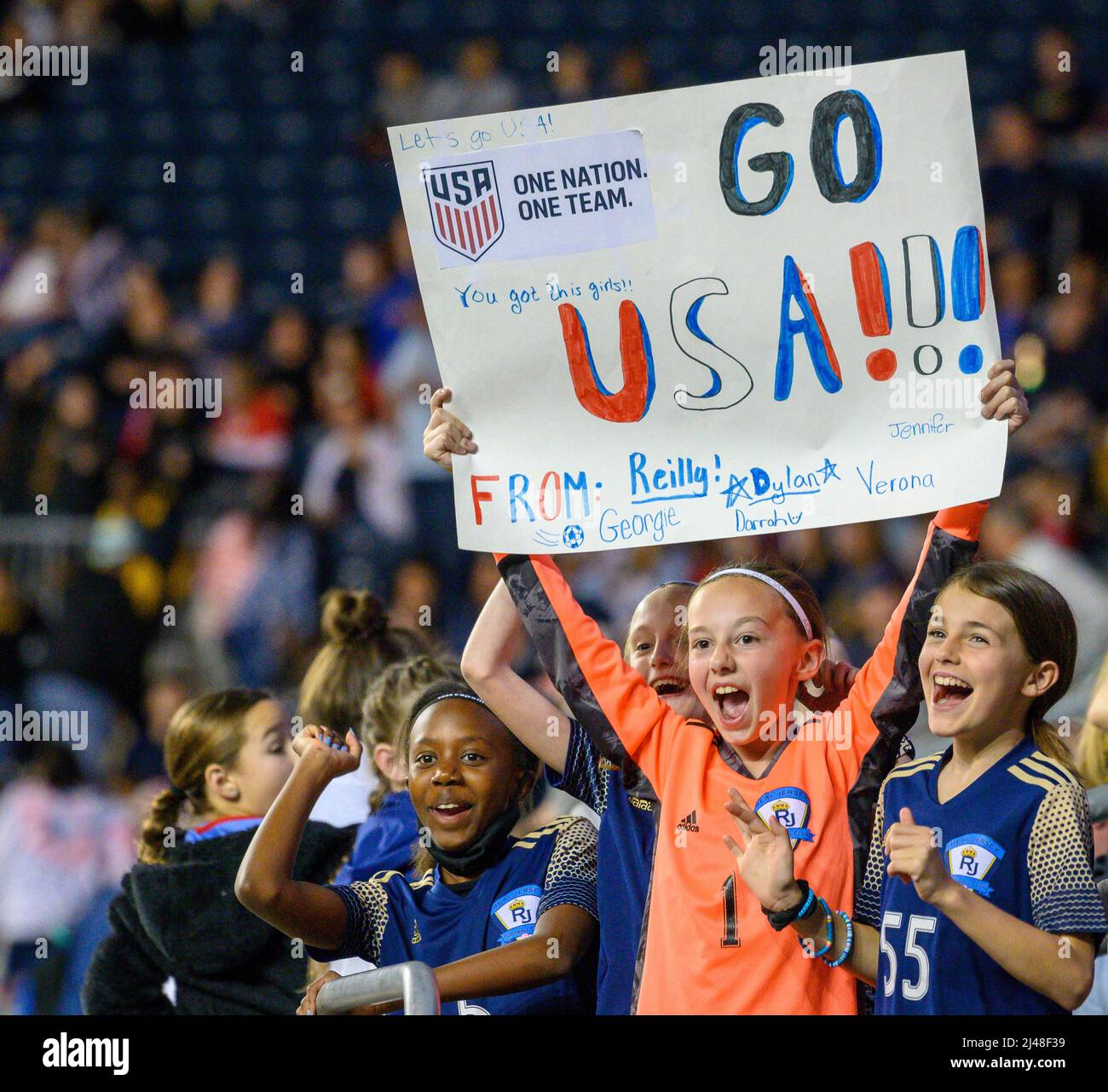 Uswnt Fans Team usa fans on 12th hi-res stock photography and images - Alamy