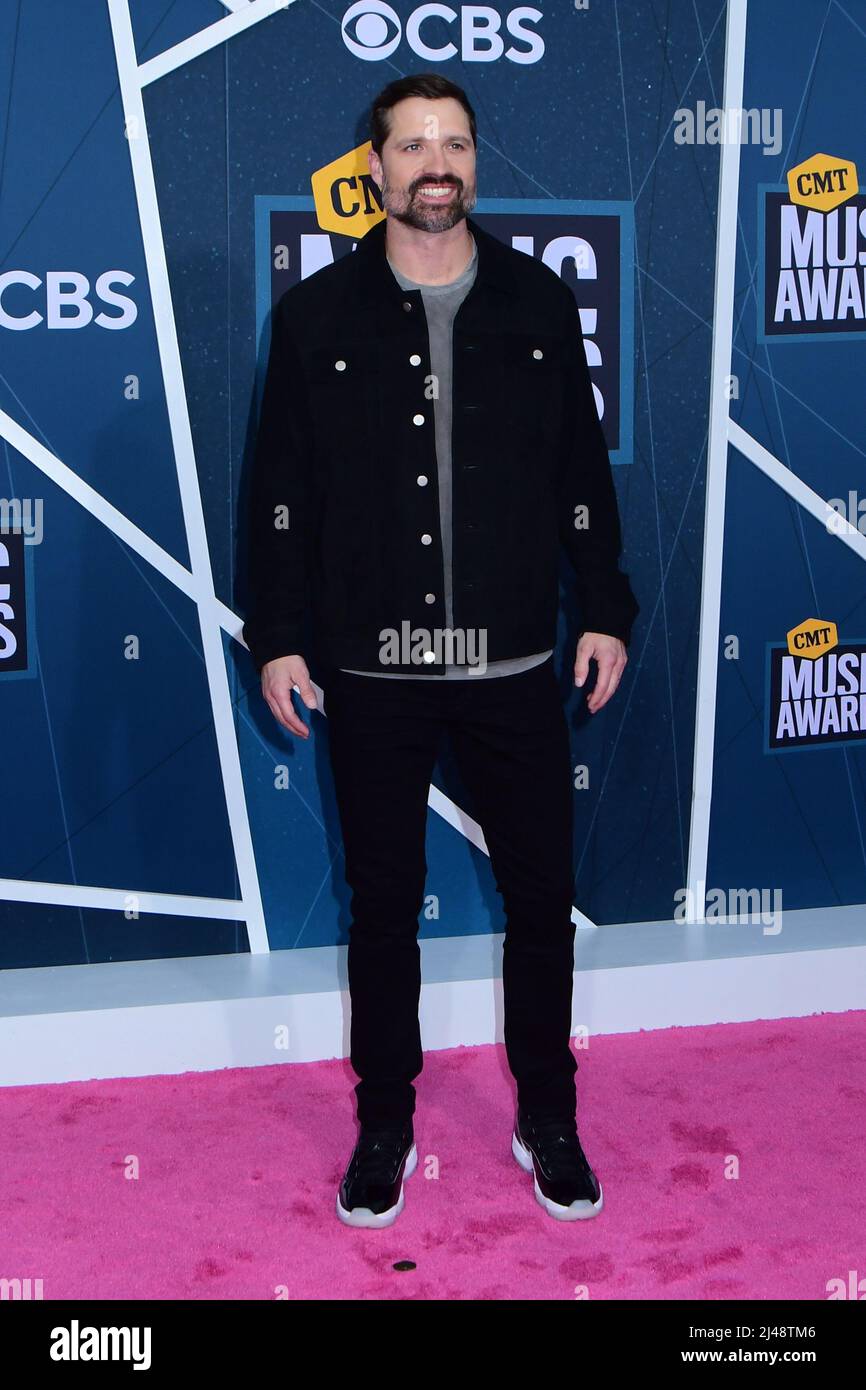 11 April 2022 Nashville, Tennessee Walker Hayes. 2022 CMT Music