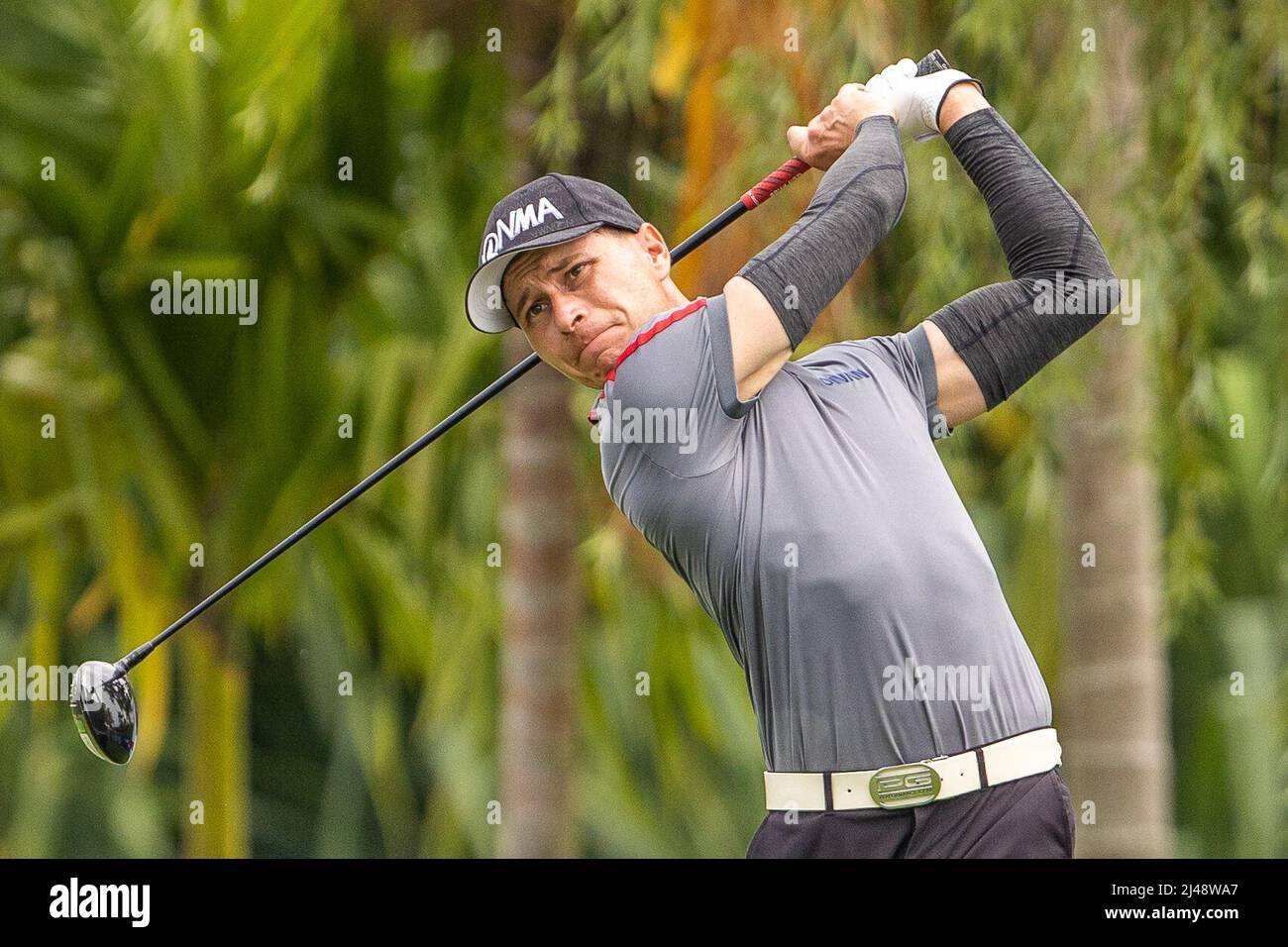 Pattaya Thailand April 13 Janne Kaske of Finland during the first