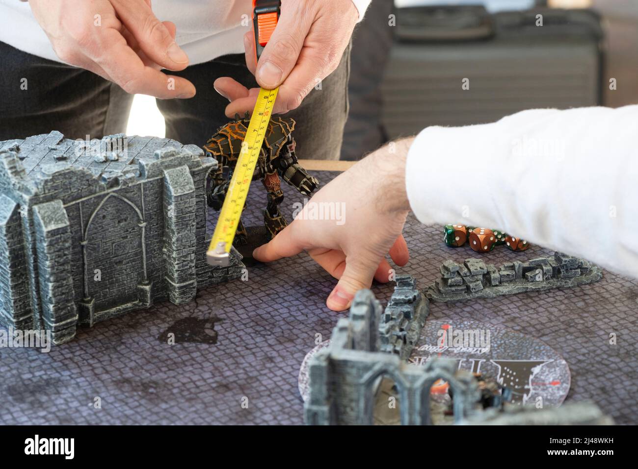 Set of Playing Action Figures, Game Warhammer 40,000, Players Stock