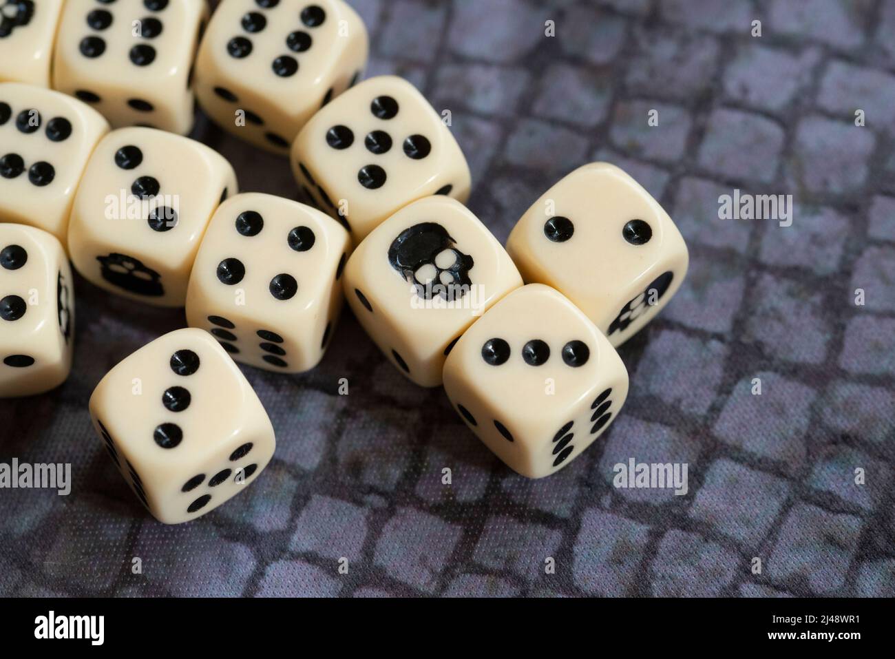 Game War Dice Stock Photo Alamy