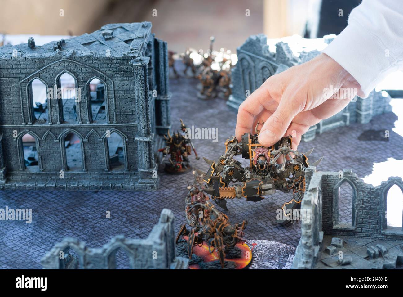 Set of Playing Action Figures, Game Warhammer 40,000, Players Stock