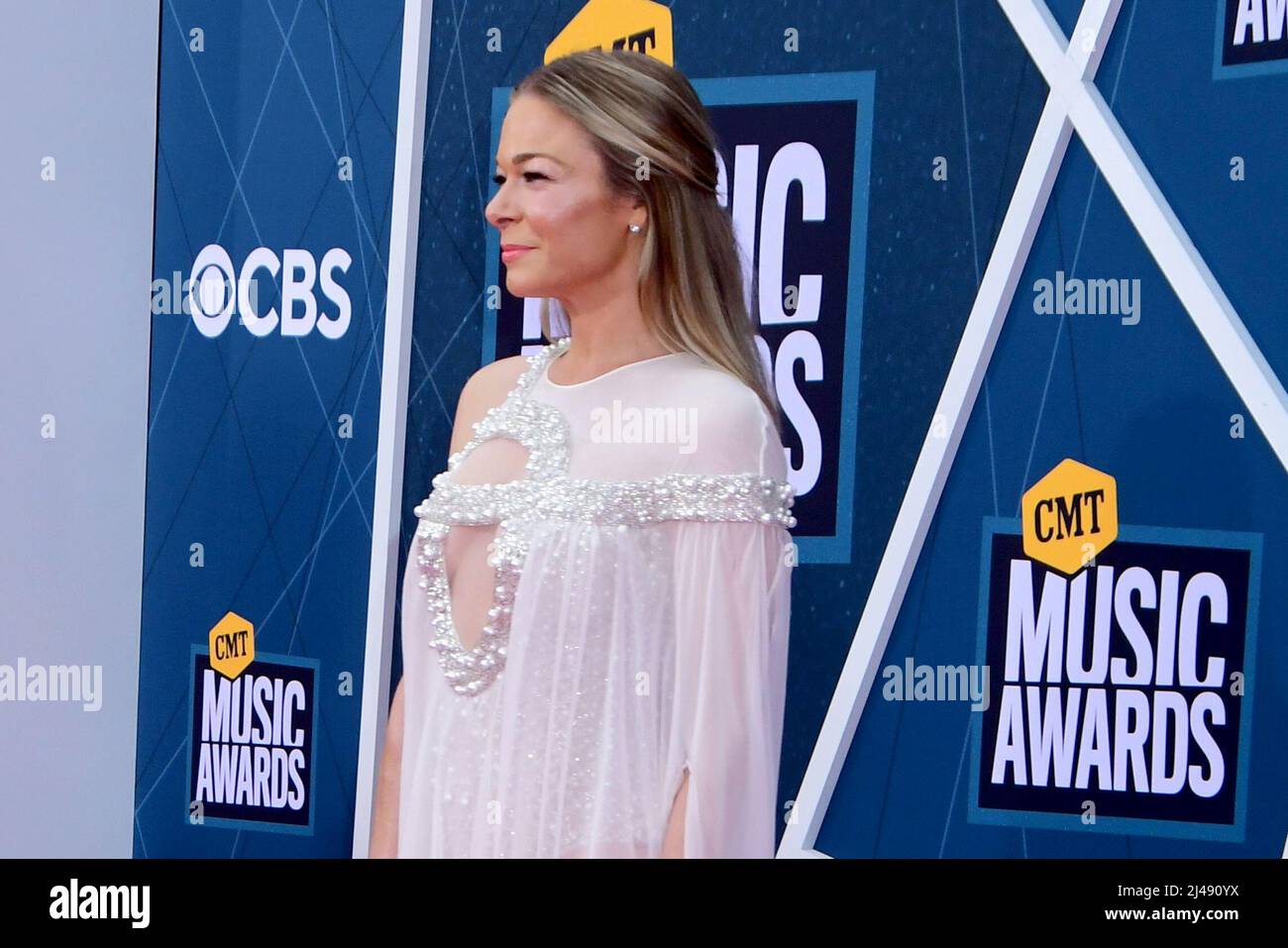 Michelle Rimes 11 April 2022 - Nashville, Tennessee - LeAnn Rimes. 2022 CMT Music ...