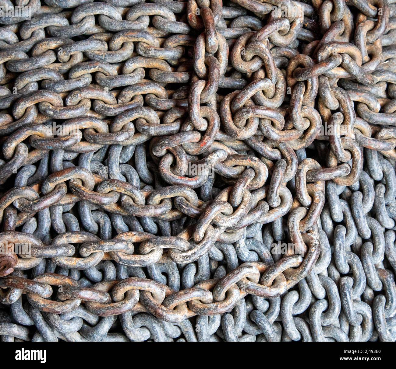 Chains. Stock Photo