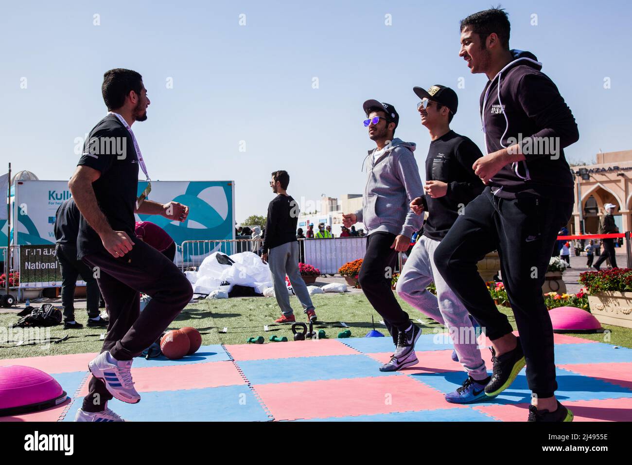 Doha ,Qatar-February 14,2016 : Cultural diversity festival in Katara