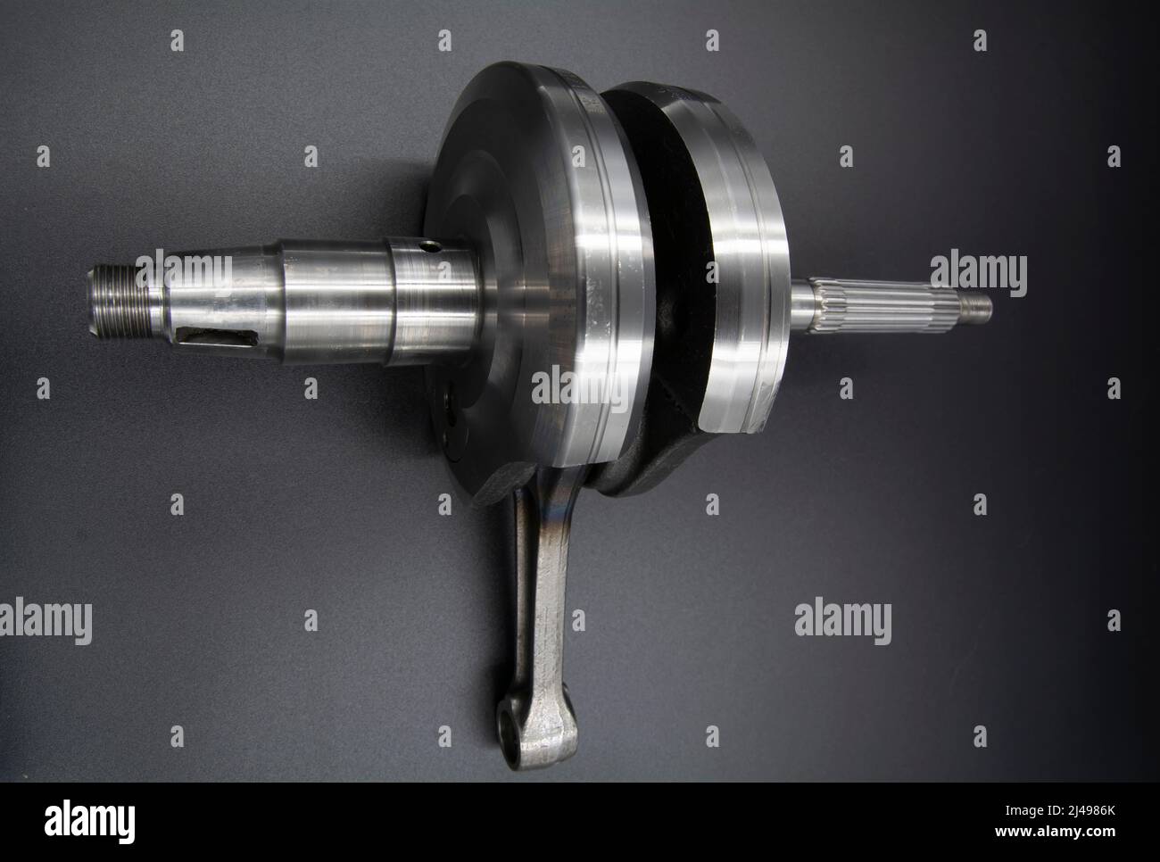 Motorcycle Engine Crankshaft, heart of motorcycle Stock Photo Alamy