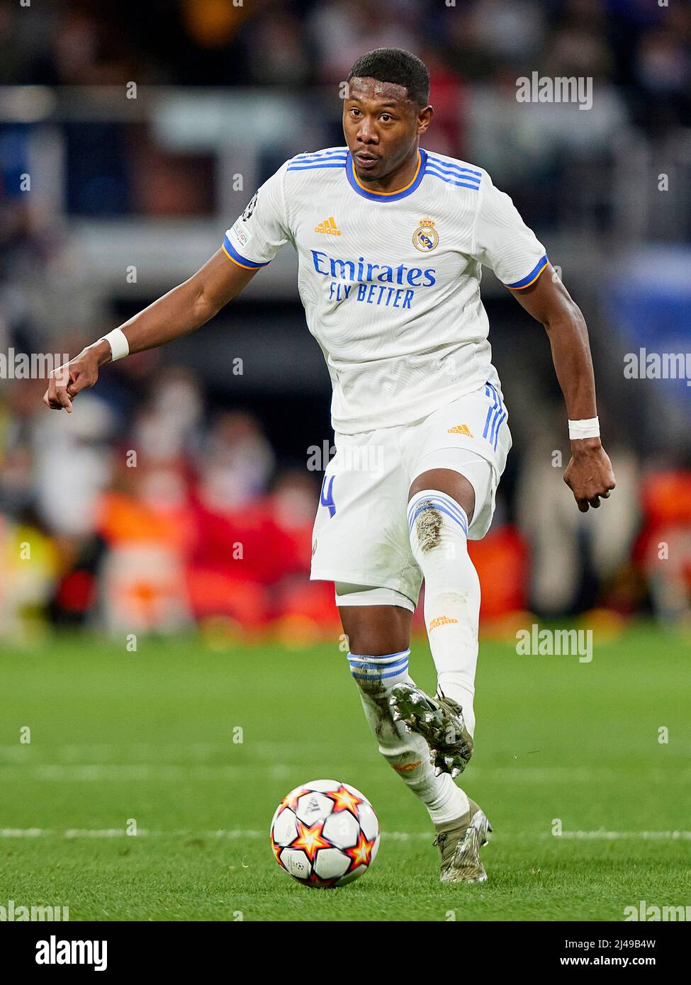 David Alaba of Real Madrid during the UEFA Champions League match ...
