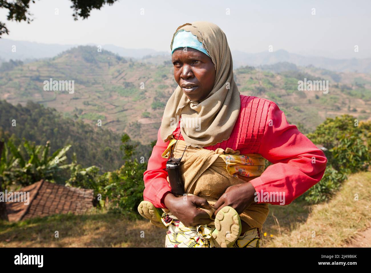 Zainab Nyirazirwanda, 45, a widow whose husband died in 1994. She has ...