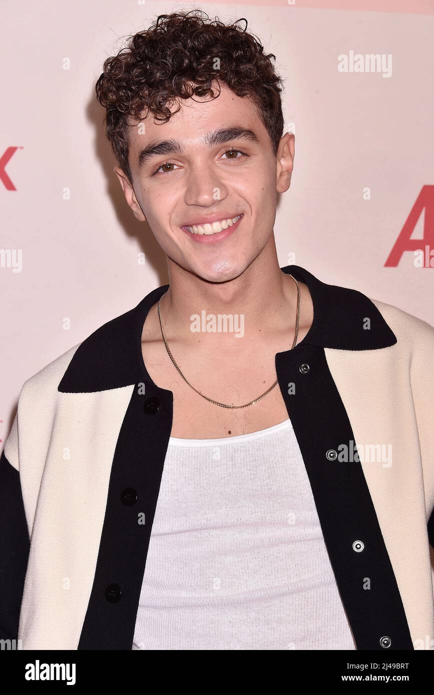 WEST HOLLYWOOD, CA - APRIL 12: David Iacono attends the Los Angeles Season 2 Premiere of the HBO Max Original Series 'The Flight Attendant' at Pacific Stock Photo