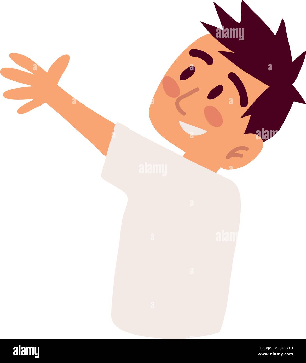 cute little boy Stock Vector Image & Art - Alamy
