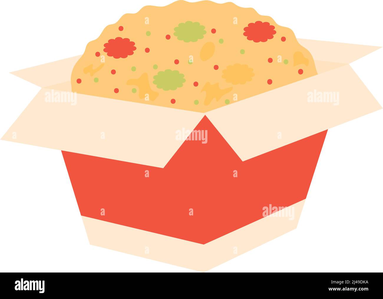 japanese rice in box Stock Vector Image & Art - Alamy