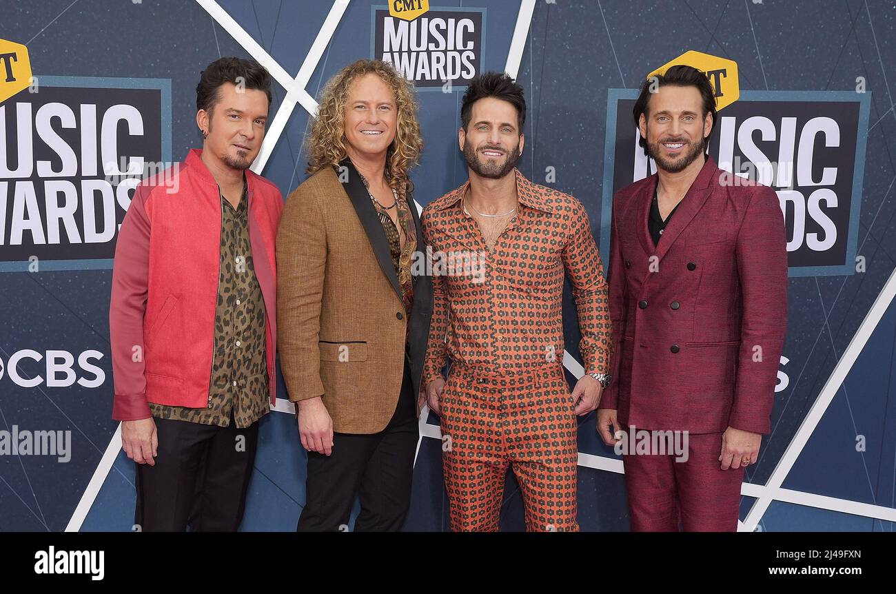 Parmalee - Josh McSwain, Barry Knox, Matt Thomas, and Scott Thomas attend the 2022 CMT Music Awards at Nashville Municipal Auditorium on April 11, 2022 in Nashville, Tennessee. Photo: Ed Rode/imageSPACE/MediaPunch Stock Photo