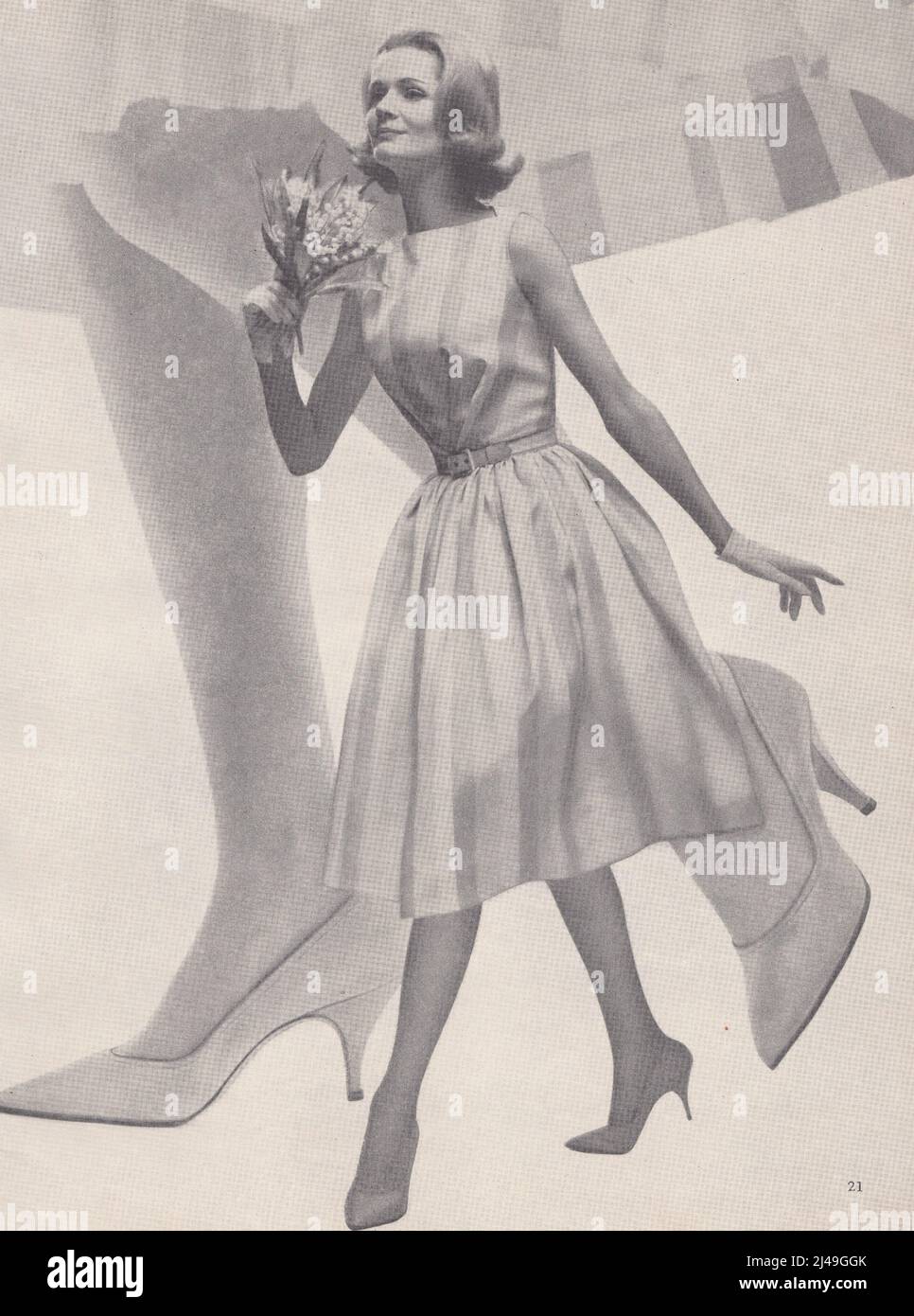 Woman Wear Vintage Dress, Stylish Concept Stock Photo - Image of ladies,  glass: 192849640