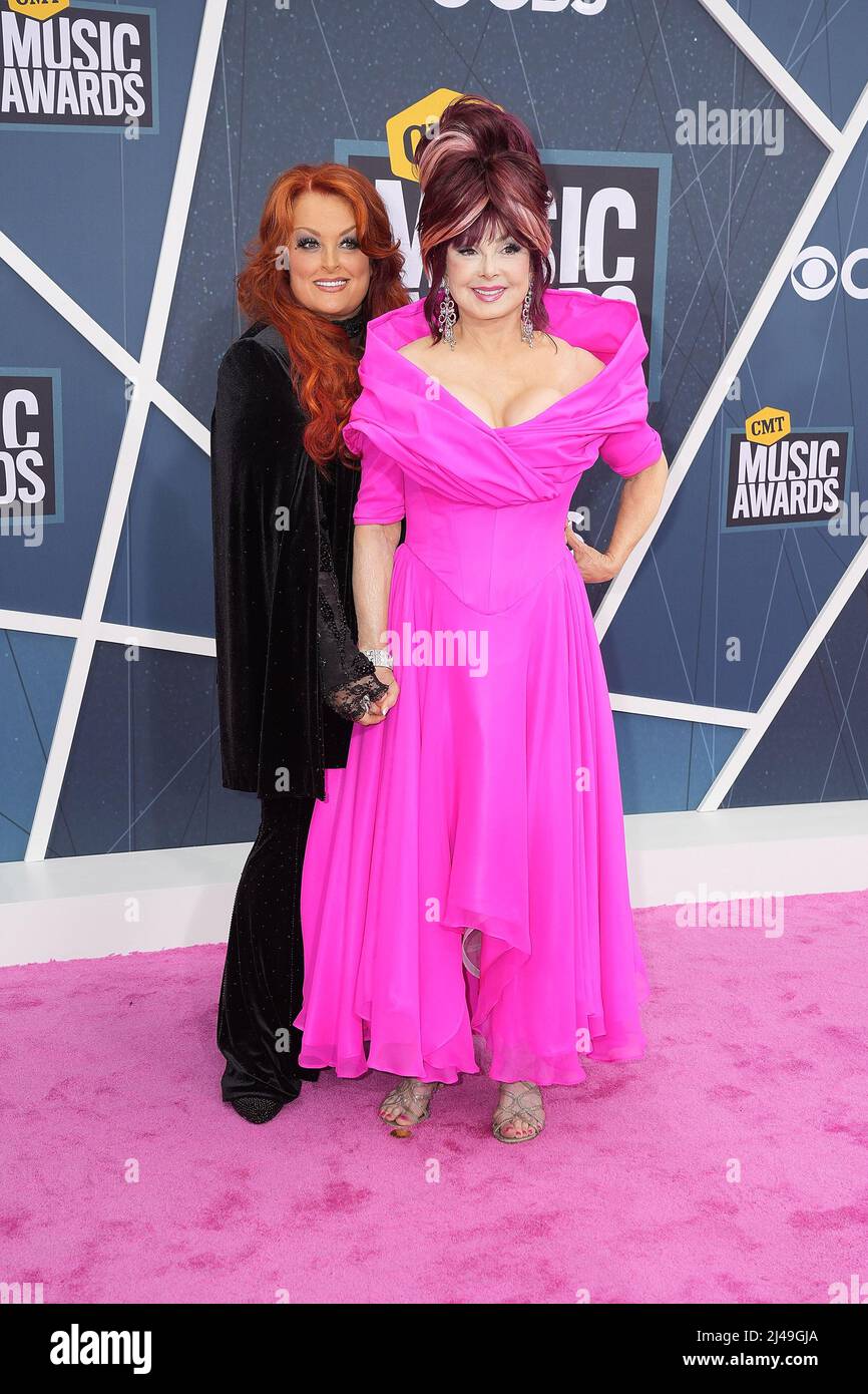 Wynonna Judd, Naomi Judd attend the 2022 CMT Music Awards at Nashville