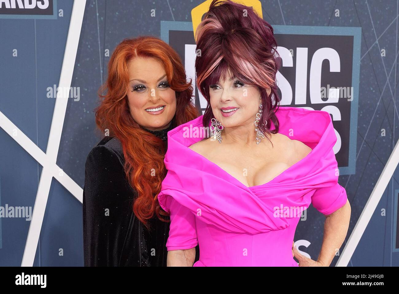 Wynonna Judd, Naomi Judd attend the 2022 CMT Music Awards at Nashville