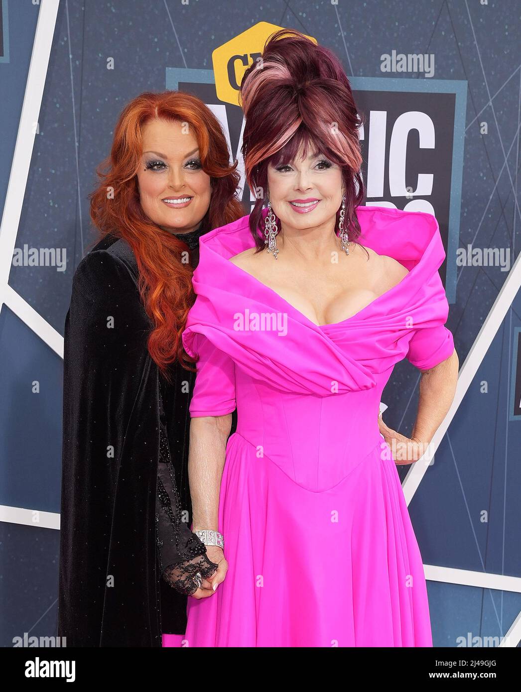 Wynonna Judd, Naomi Judd attend the 2022 CMT Music Awards at Nashville