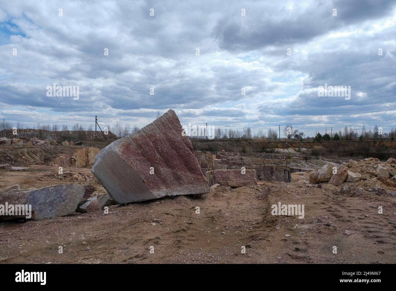 Open pit mining consequences hi-res stock photography and images - Alamy