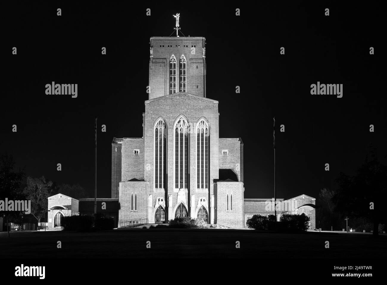 The Cathedral church of the Holy Spirit - Guildford Cathedral - Stag Hill, University Campus, Guildford, Surrey, England, UK Stock Photo
