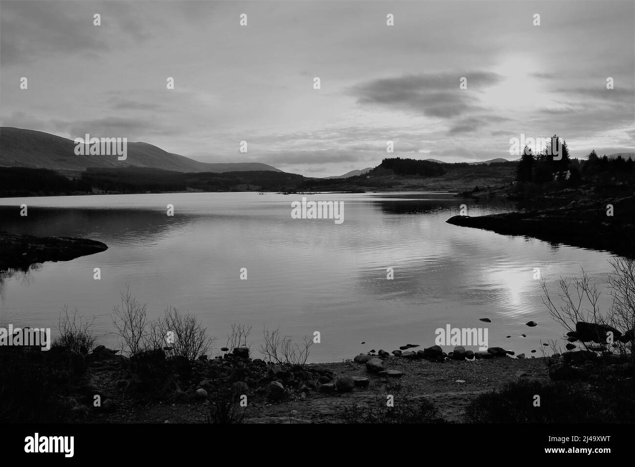 Natural wonders of scotland Black and White Stock Photos & Images - Alamy