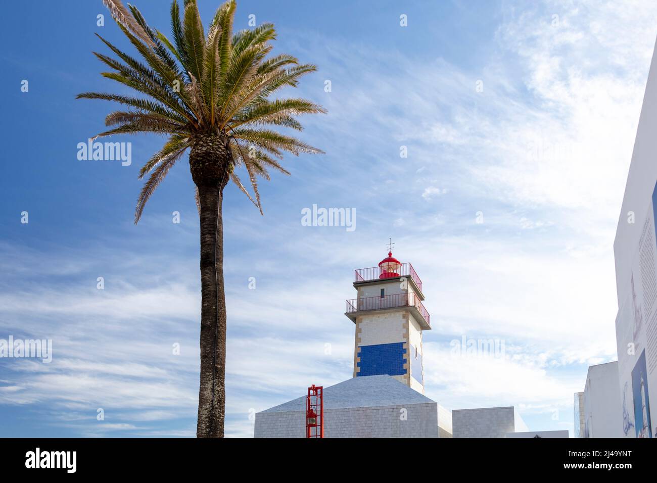 Lighthouse Museum of Santa Marta, Cascais, Lisbon, Portugal, Europe Stock Photo