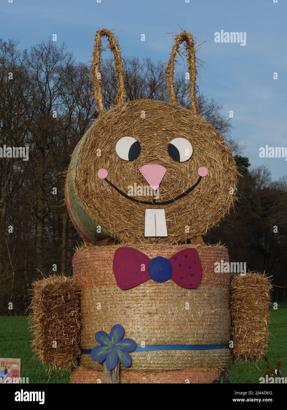 easter bunnies in the german muensterland Stock Photo Alamy