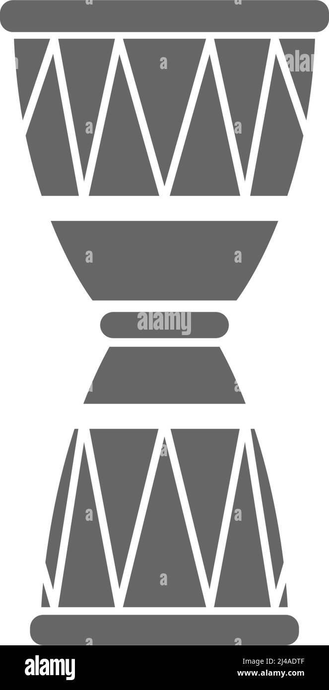Drum flat design icon illustration template vector Stock Vector Image ...