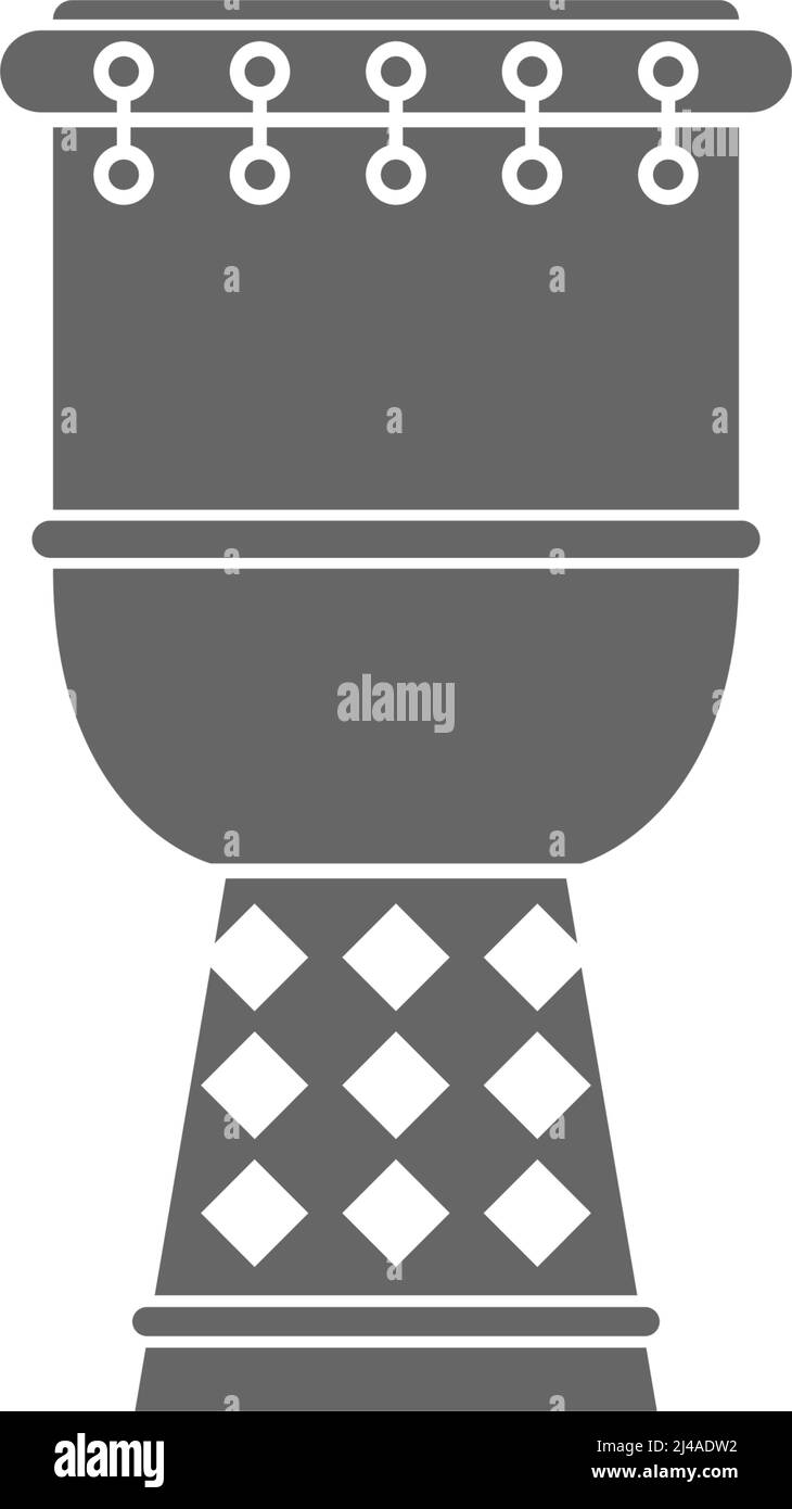 Drum flat design icon illustration template vector Stock Vector Image ...
