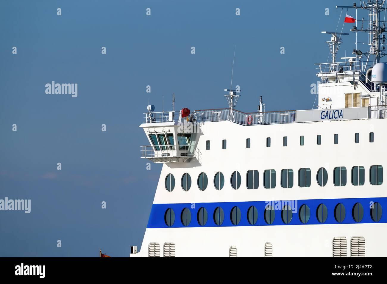 Galicia is an EFlexer crossChannel ferry operated by Brittany Ferries