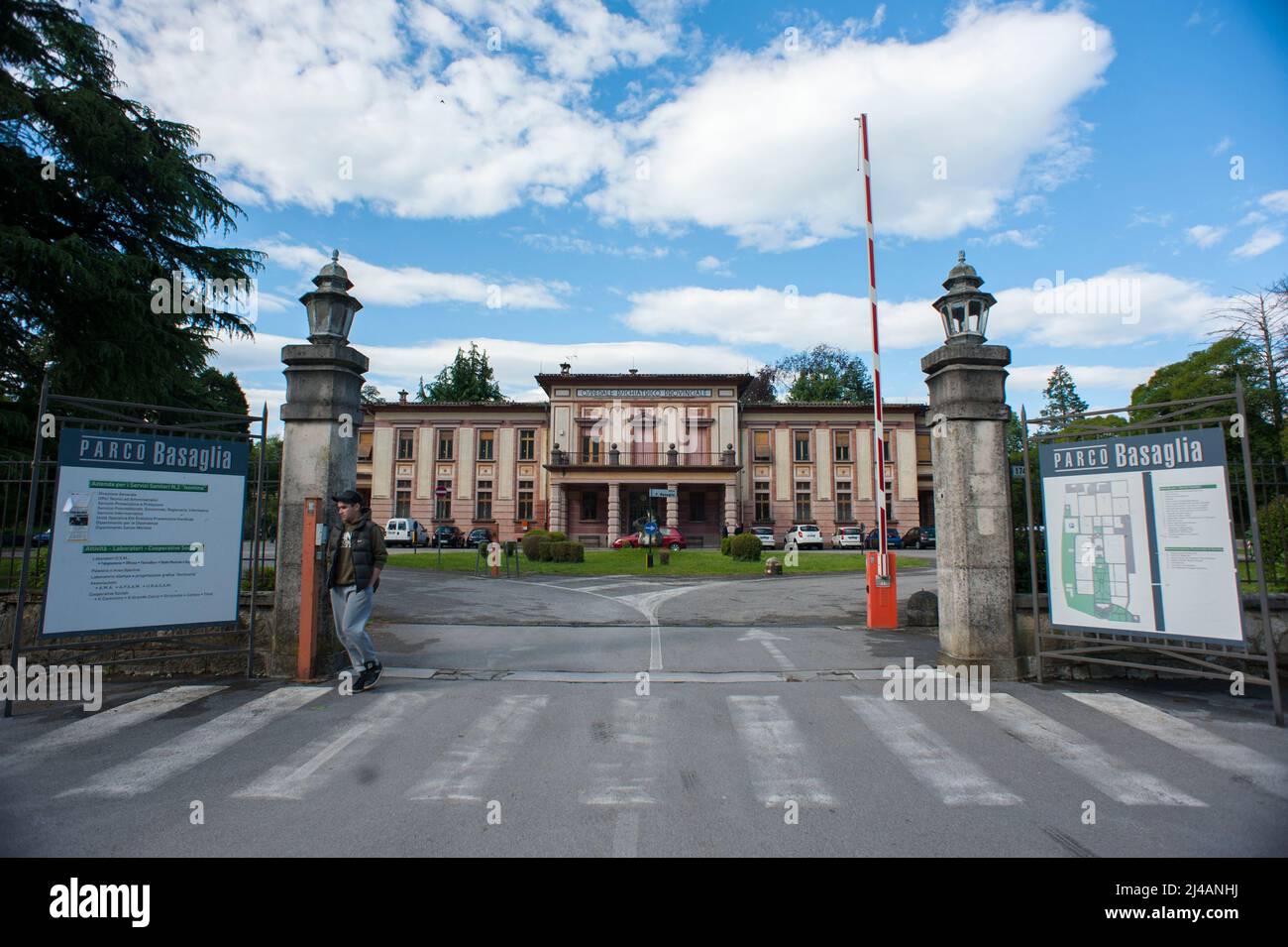 Gorizia, Italy 5/20/2016: Provincial psychiatric hospital. ©Andrea Sabbadini Stock Photo