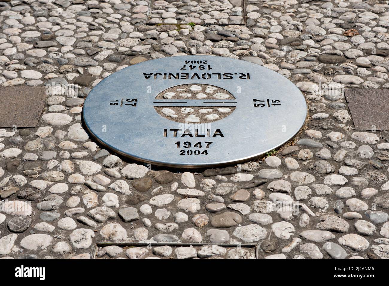 Gorizia, Italy 20/05/2016: the old border with former Yugoslavia. ©Andrea Sabbadini Stock Photo