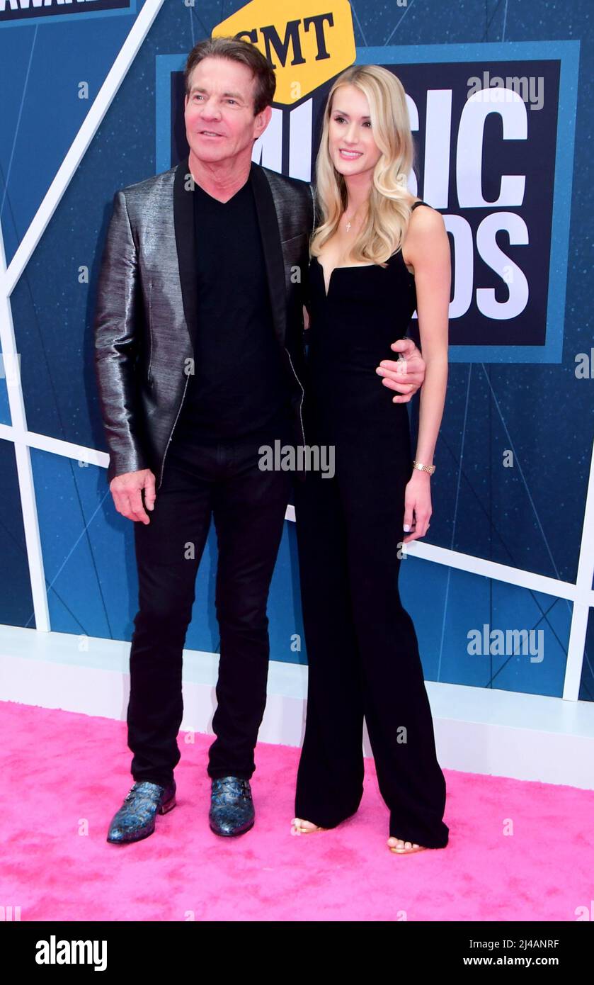 Nashville, Tennessee, USA. 11th Apr, 2022. Dennis Quaid, Laura Savoie