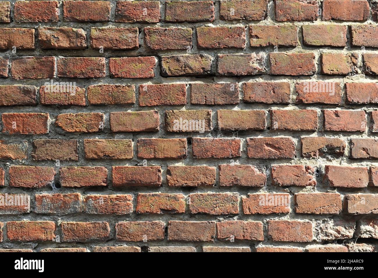 Surface of old brick wall as background Stock Photo - Alamy