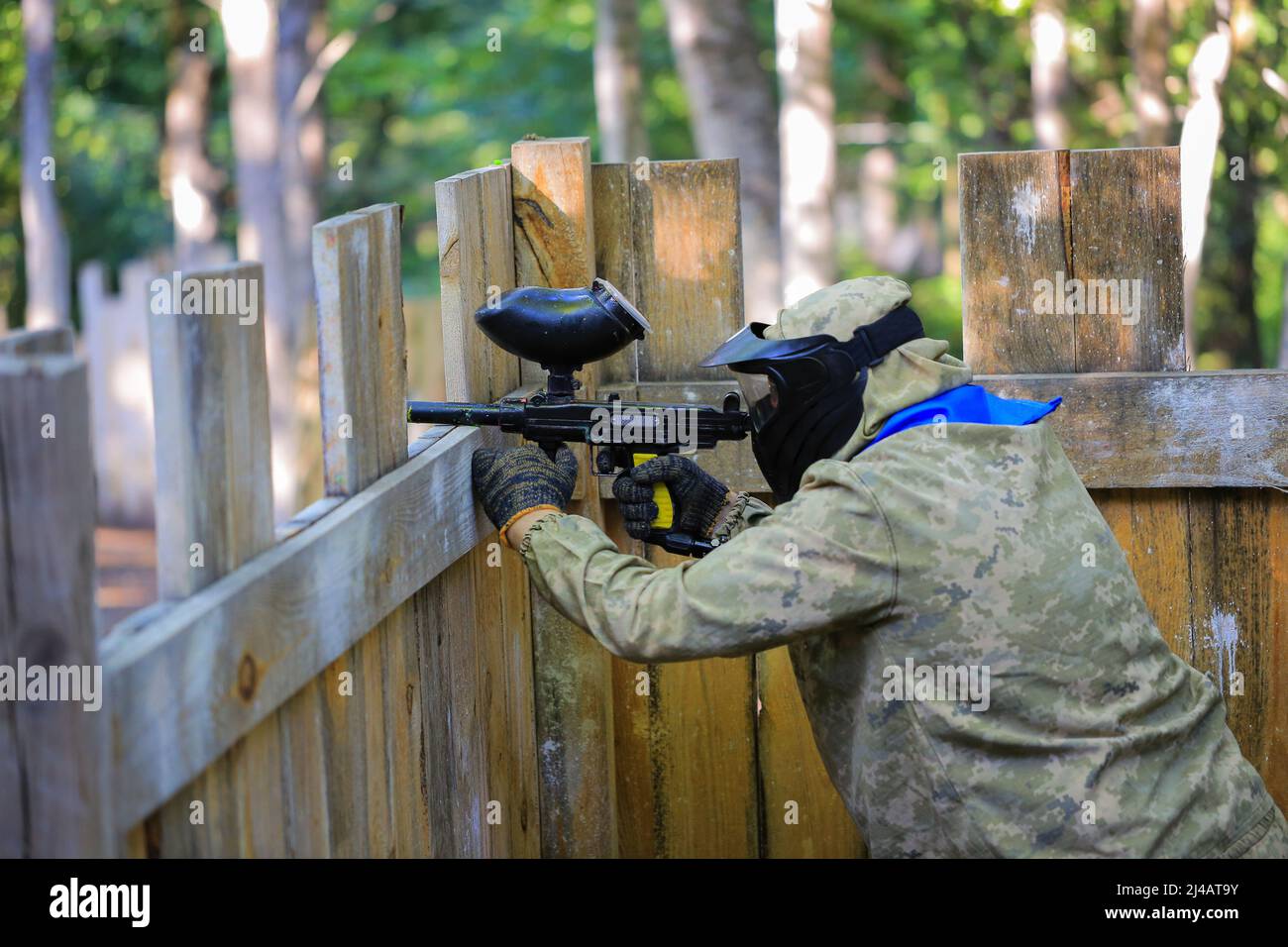Paintball gear hires stock photography and images Alamy