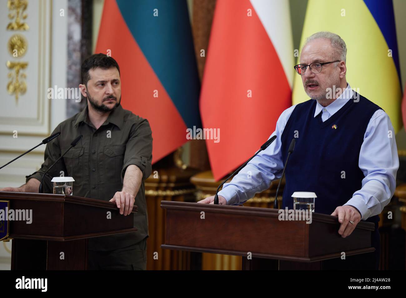 The President of Ukraine Volodymyr Zelenskyy met with President of the