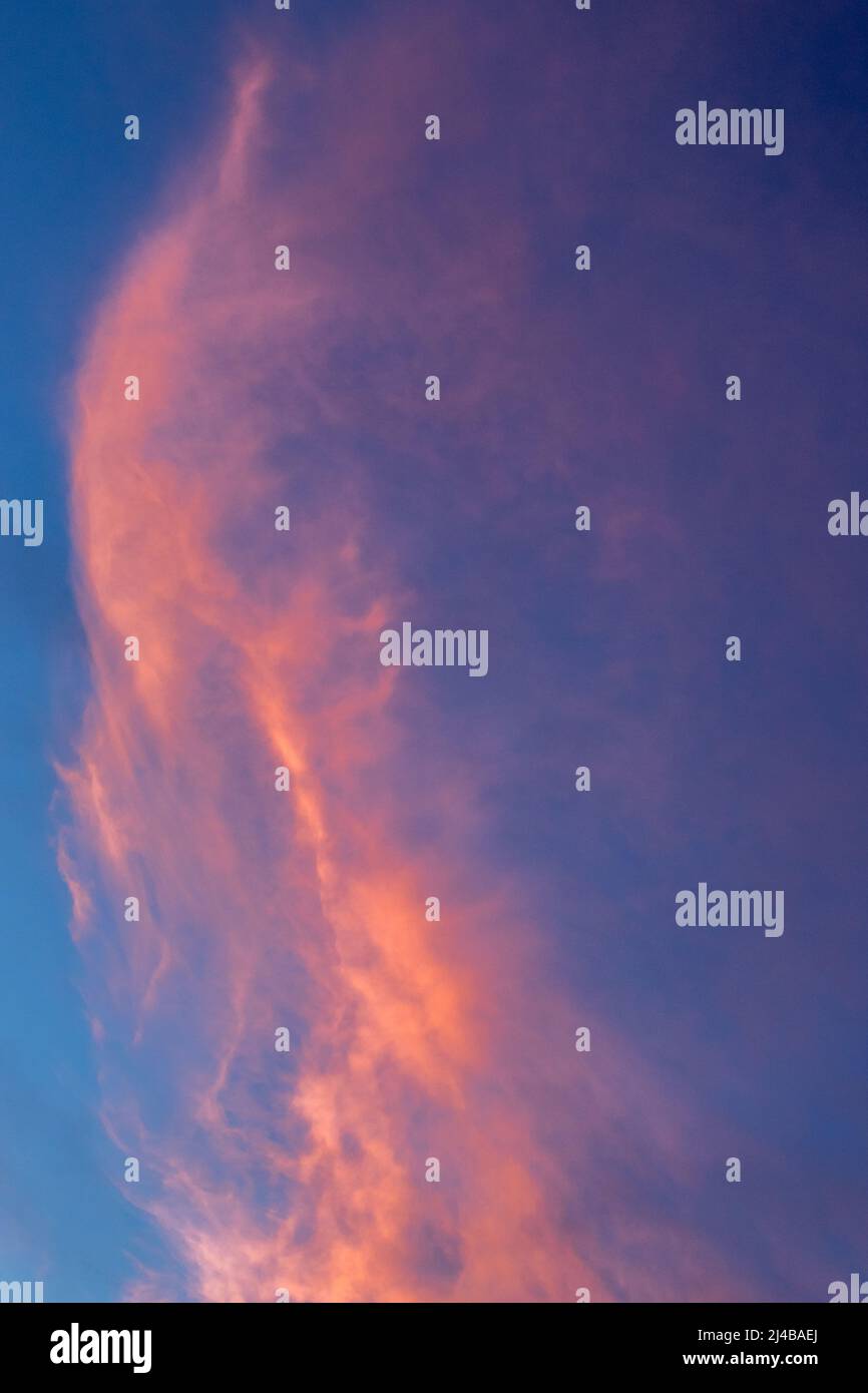 Lever de soleil printanier Stock Photo Alamy