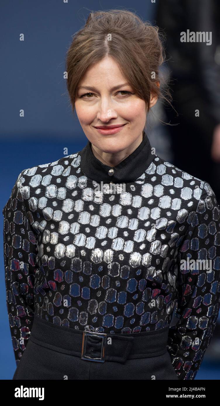 Kelly Macdonald attends the 'Operation Mincemeat' UK premiere at The Curzon Mayfair on April 12, 2022 in London, England. Stock Photo