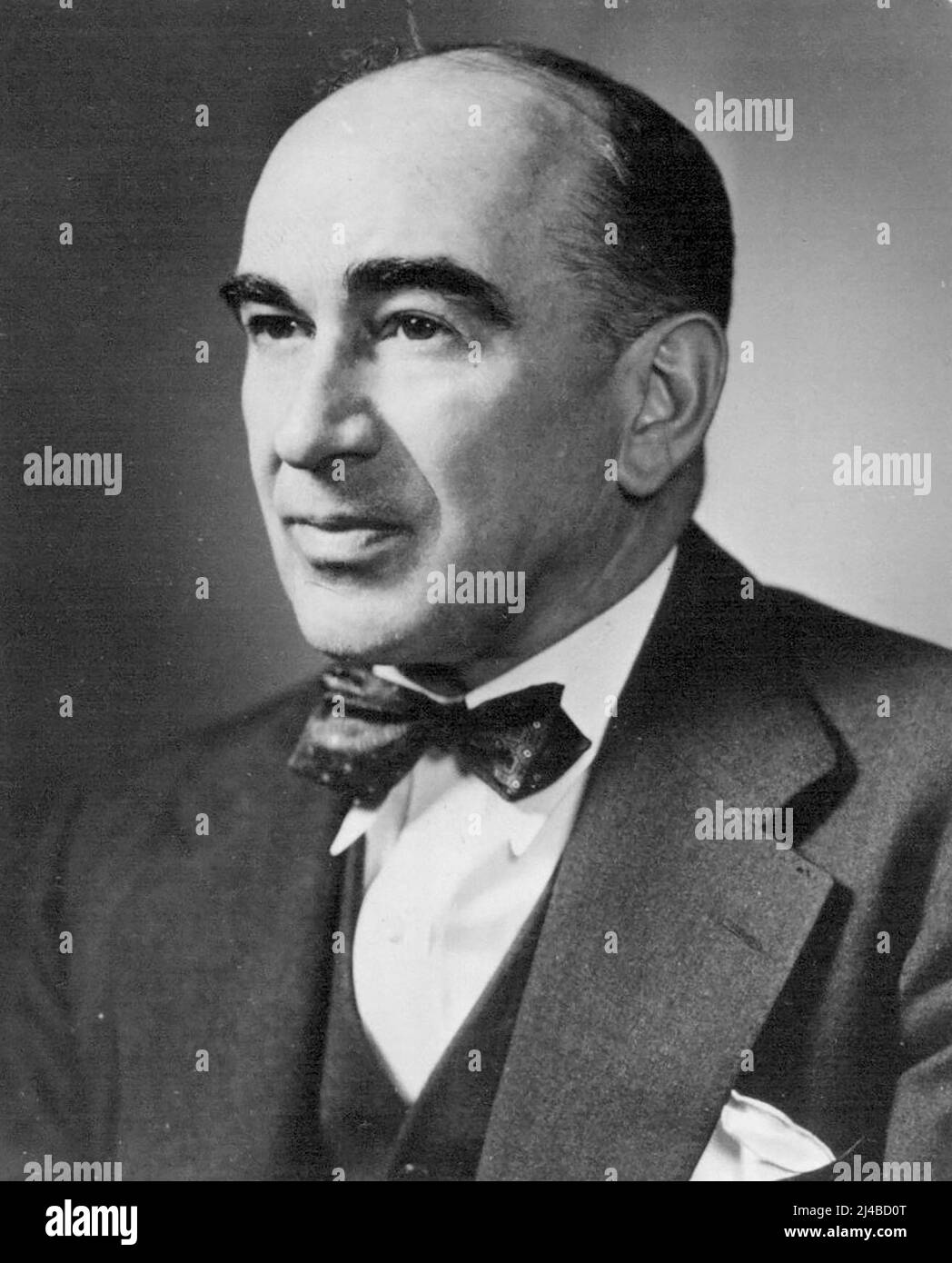 Clayton S. Shoemaker. May 01, 1953. Stock Photo