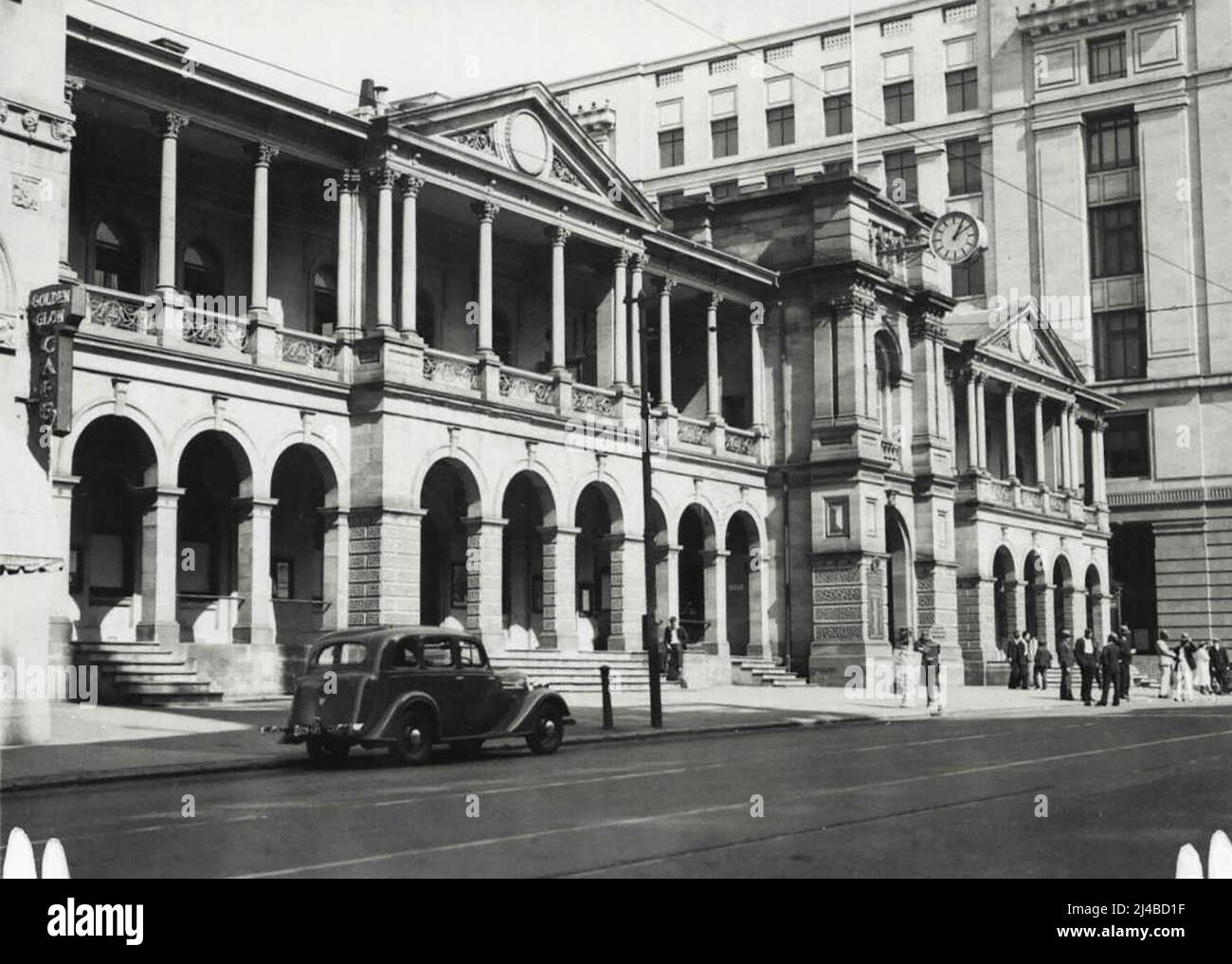 Brisbane's G.P.O. *****. November 25, 1936 Stock Photo Alamy