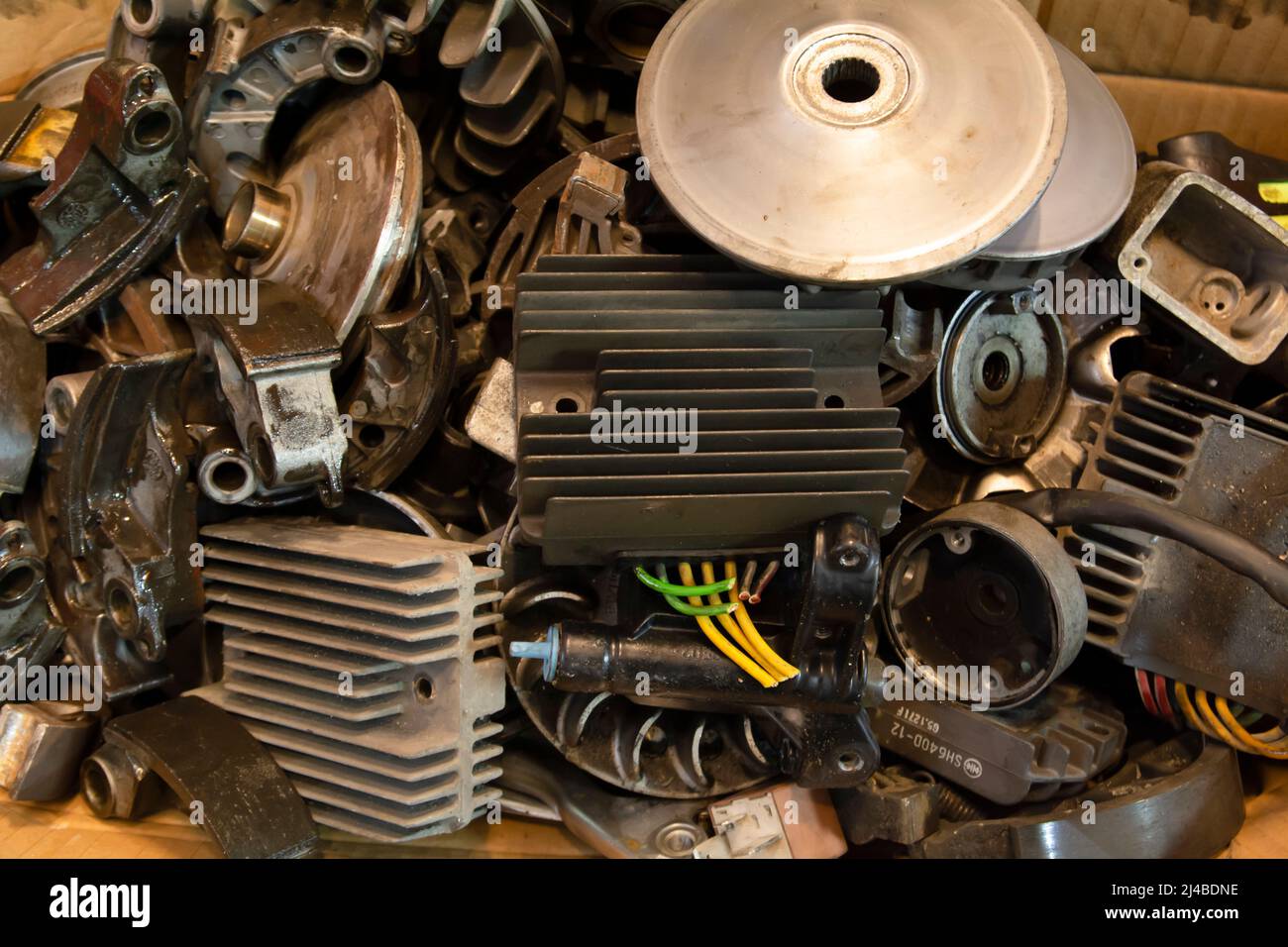 Motorcycle parts hires stock photography and images Alamy