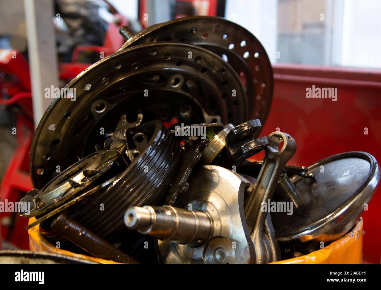 Motorcycle parts hires stock photography and images Alamy