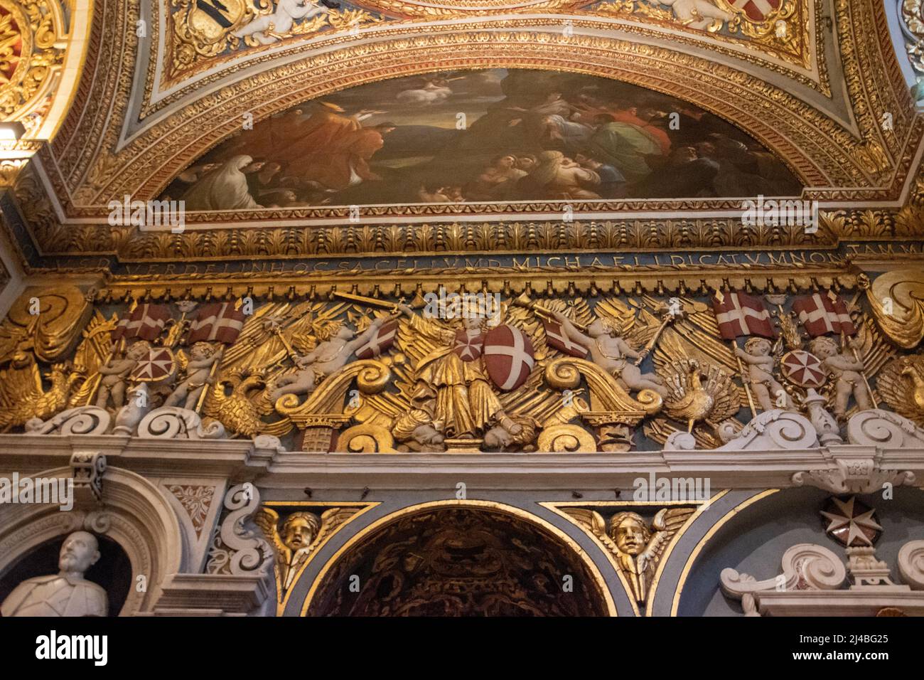 "The Apparation of St. Michael on Mount Gargano" in the of the