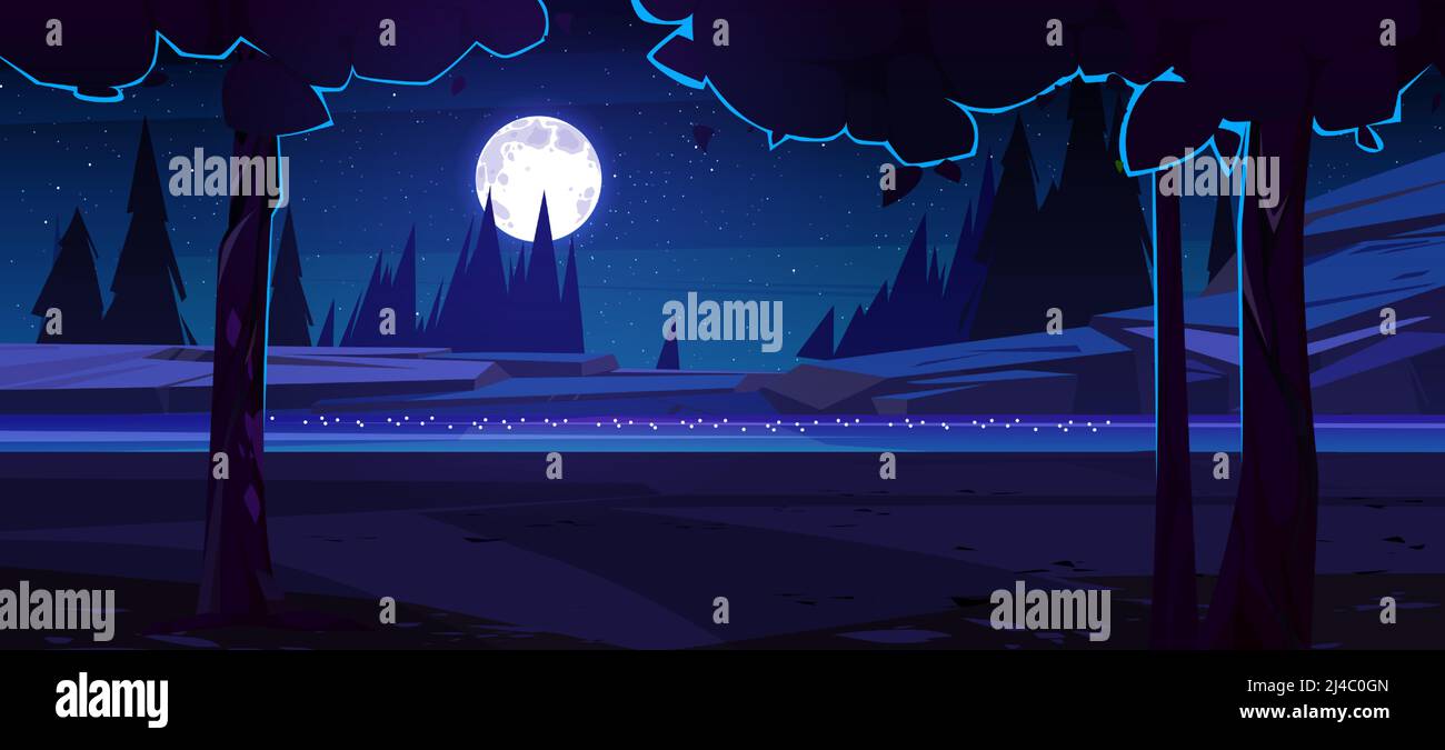 Free Vectors  Landscape of the sky full of stars _ Stars and the