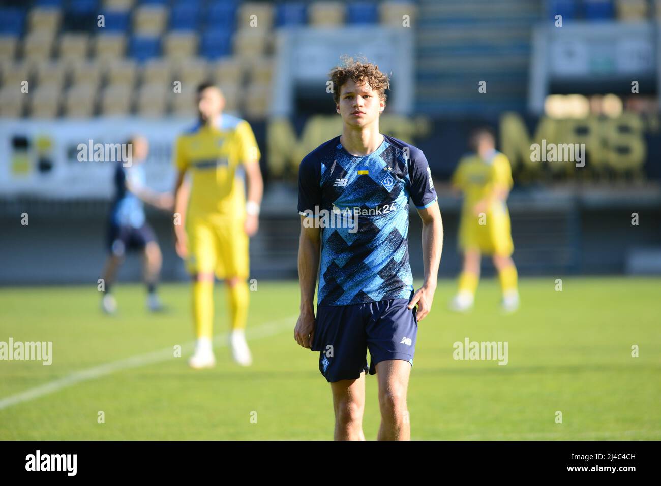 FC Petrolul Ploiesti (Romania ) and Dynamo Kyiv U19  during Friendly game played on 13.04.2022, Ilie Oana Stadium , Ploiesti , Cristi Stavri Stock Photo