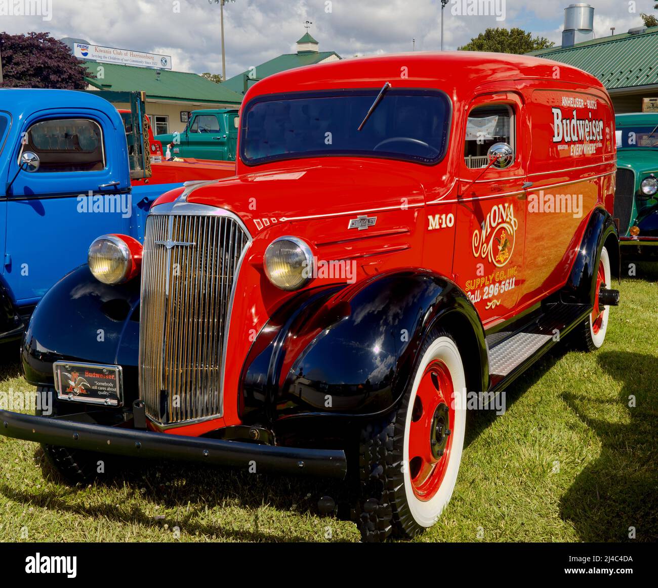 1937 Budweiser Delivery Truck Stock Photo