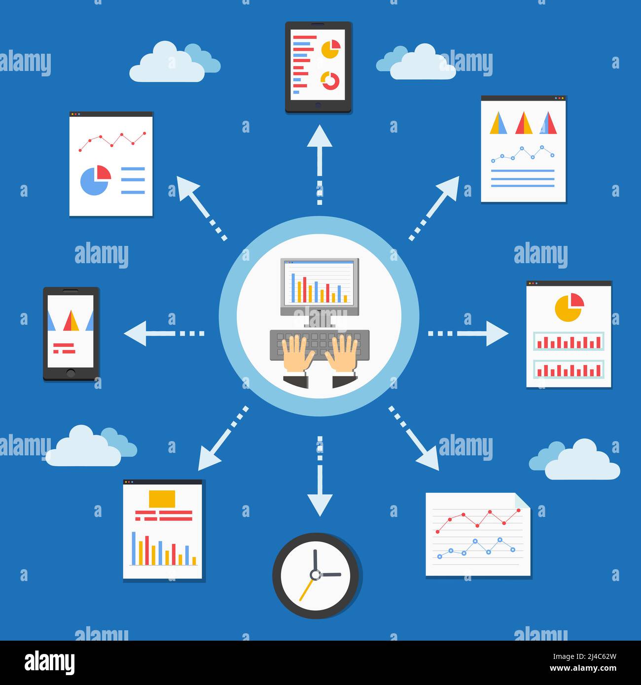 Web programming Stock Vector Images - Alamy