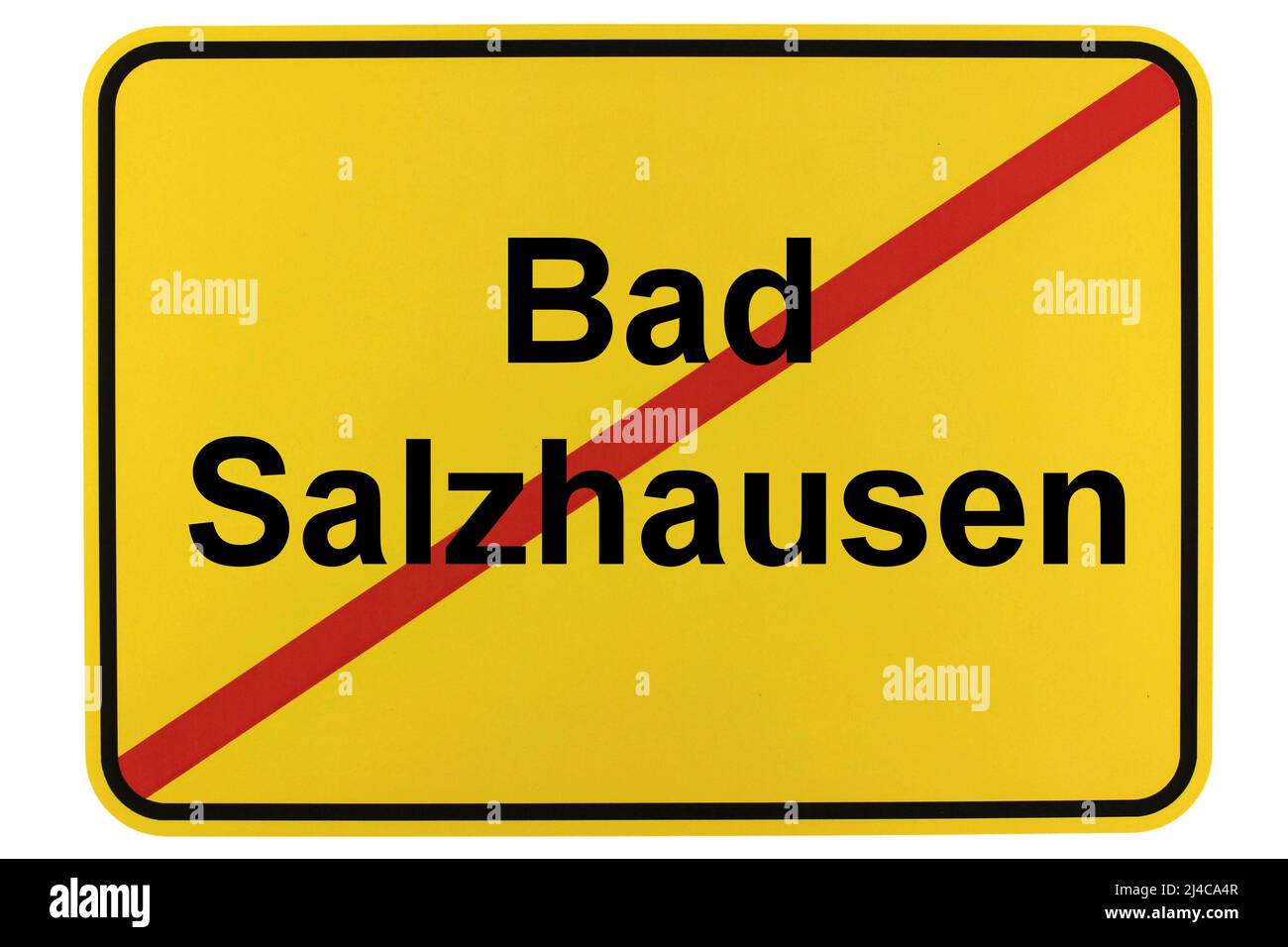 Impressionen aus Bad Salzhausen, einem Stadtteil von Nidda in Hessen Stock Photo