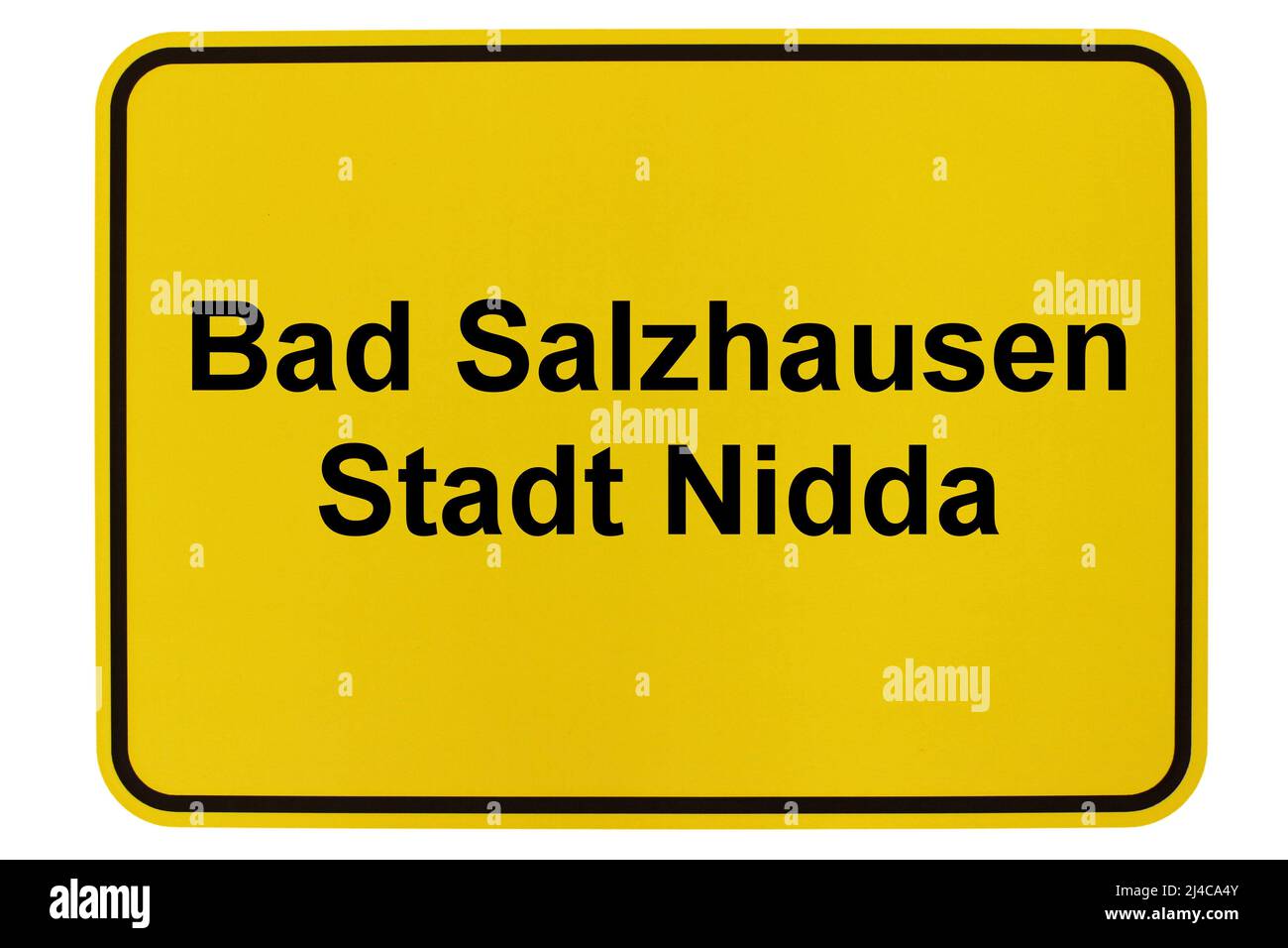 Impressionen aus Bad Salzhausen, einem Stadtteil von Nidda in Hessen Stock Photo
