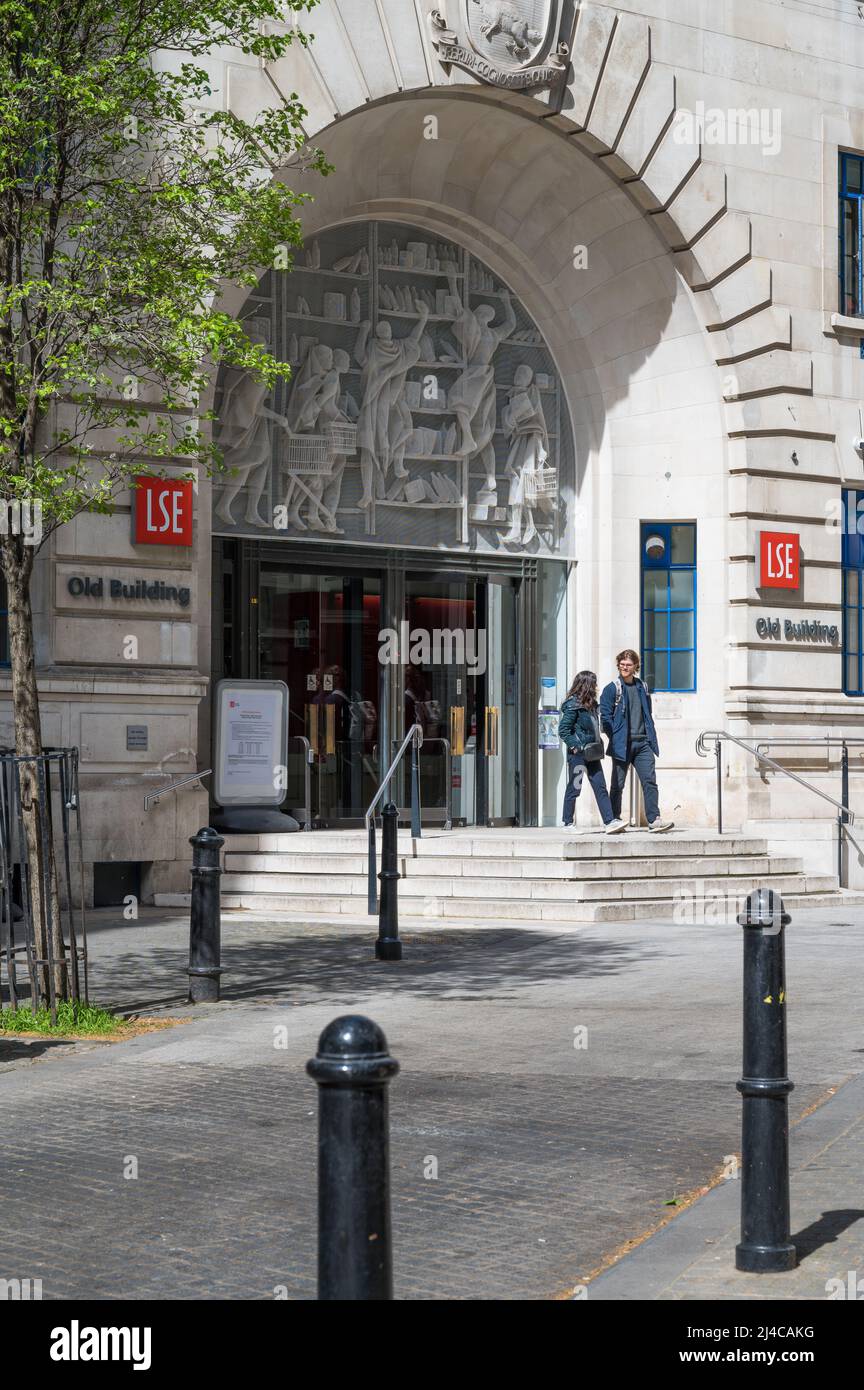 The Houghton Street entrance to the London School of Economics old