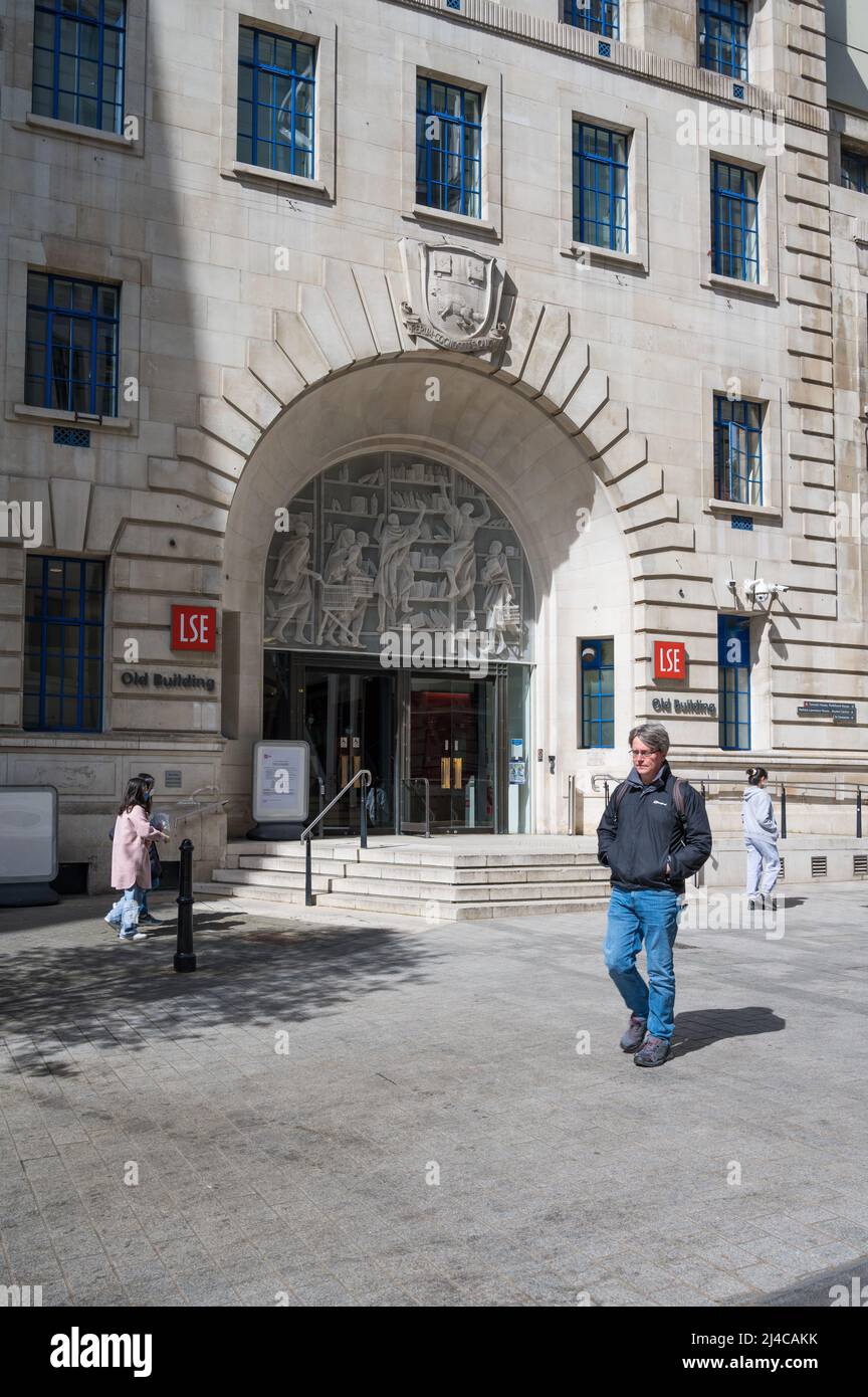 The Houghton Street entrance to the London School of Economics old
