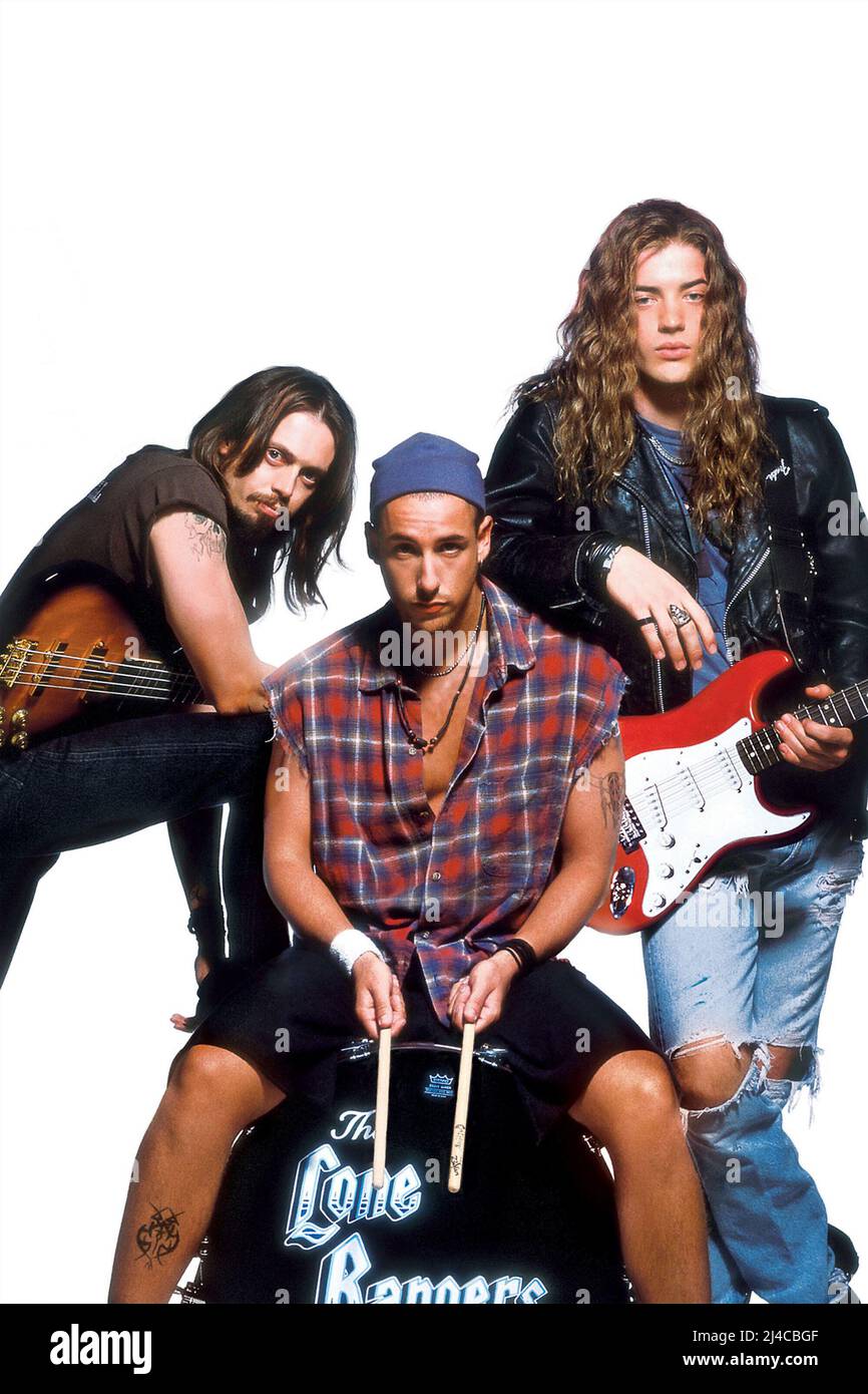 BRENDAN FRASER, ADAM SANDLER and STEVE BUSCEMI in AIRHEADS (1994), directed by MICHAEL LEHMANN. Credit: 20TH CENTURY FOX / Album Stock Photo